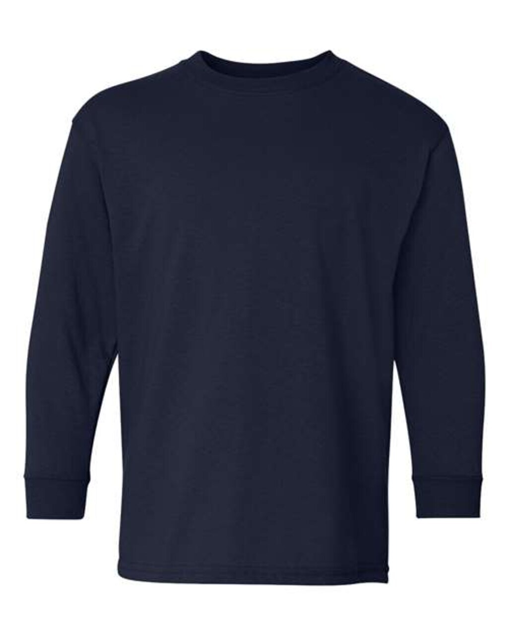 24 Pack: Heavy Cotton Youth Long Sleeve T-Shirt | 100% Cotton
